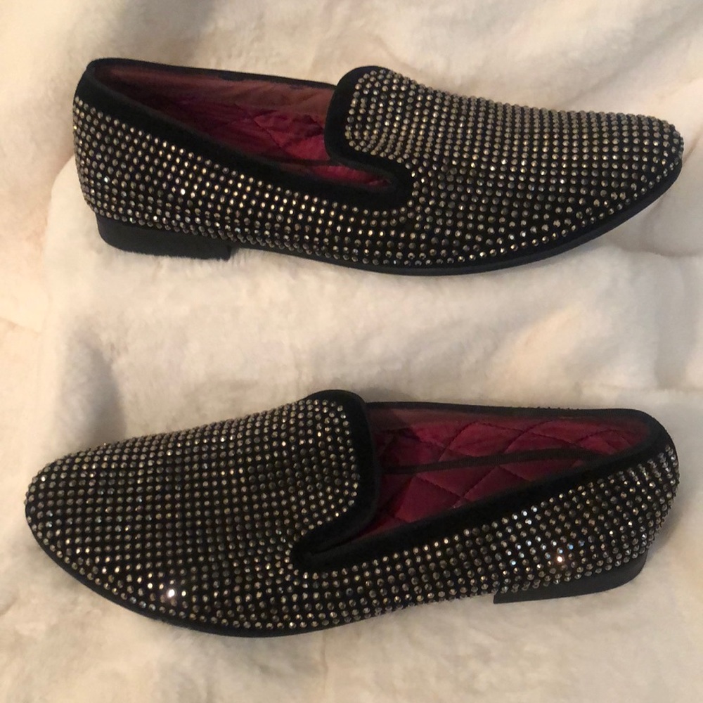 Mens Steve Madden Bling Dress Shoes Size 15
